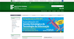 Desktop Screenshot of bra.ifsp.edu.br