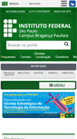 Mobile Screenshot of bra.ifsp.edu.br